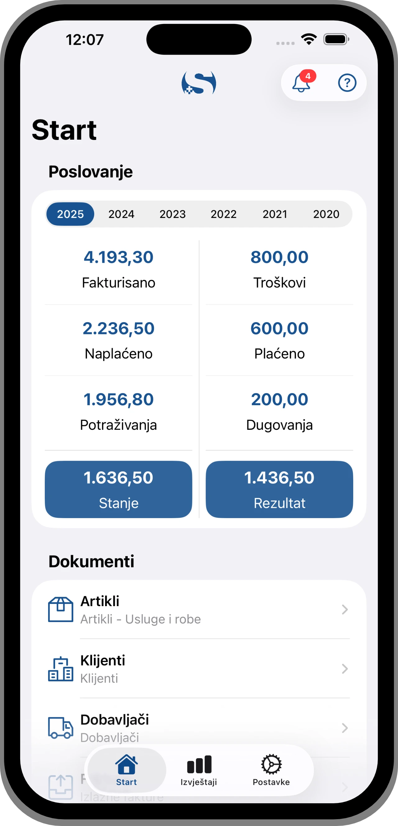 SABIRA iOS aplikacija